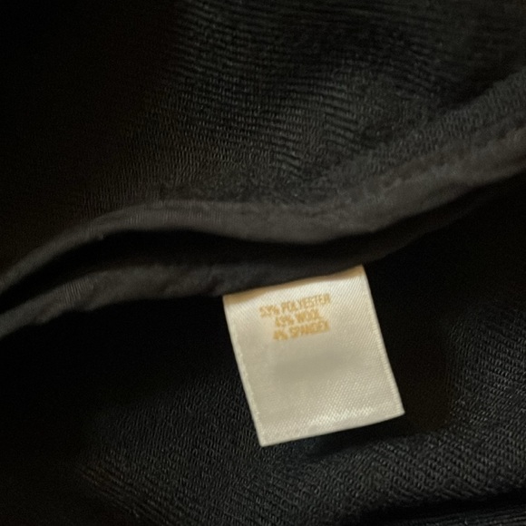 KATE SPADE LIVE COLORFULLY BLACK PANTS SIZE 8 - Picture 5 of 7